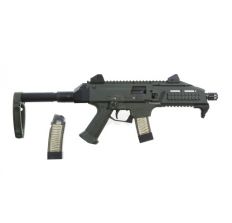 CZ SCORPION EVO 3 S1 9MM PISTOL OD Green 9mm w/Hera Folding adapter & ODG Tailhook Mod 1