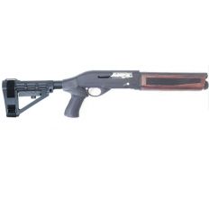 Black Aces Tactical Pro Series S Mini 12GA Semi-Auto Shotgun 10" Barrel Wood w/SBA4 Brace