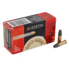 FEDERAL PREMIUM UltraMatch .22LR 40GR 50rd box UM22