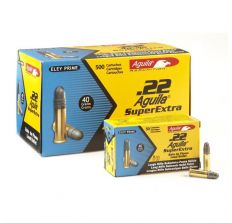 Aguila SUPER EXTRA 22LR Subsonic Solid 22LR 40 grain Lead 500rd brick