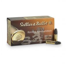 Sellier & Bellot Handgun Ammo - Sellier & Bellot .22 LR 40gr LRN Subsonic 50rd box