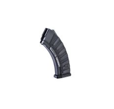 CAA 7.62X39 AK47 Polymer 30 ROUND Magazine for AK-47 w/ Round Count Window - Black AKMAG