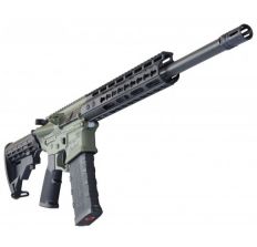 ATI Omni Hybrid AR Rifle Maxx 300 Blackout Limited Black Keymod Rail 16'' barrel (1) 30rd mag Battlefield Green