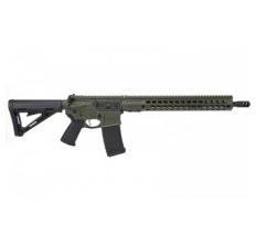 BARRETT REC7 DI 300 Black Out AR15 Rifle 16" barrel (1) 30rd mag OD Green No Sights 15422