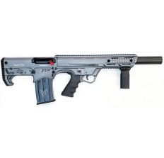 Black Aces Pro Series Bullpup 12GA Semi-Auto Shotgun 18.5" Barrel w/Barrel Shroud - Gray