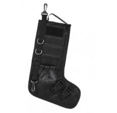 NC Star Tactical Christmas Stocking Black with Handle 