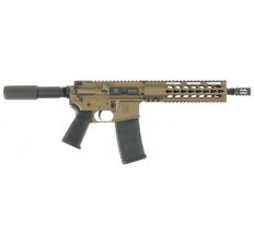 Diamondback DB15 AR Pistol Burnt Bronze 5.56NATO 10.5" Barrel 9" KeyMod Rail Magpul Grip Pineapple Flash Hider