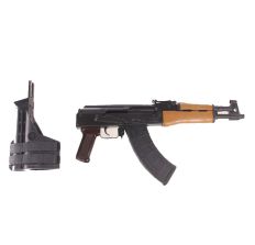 Century Arms DRACO AK-47 7.62x39 pistol 12'' barrel with SB-47 arm brace (NOT INSTALLED) wood handguard (1) 30rd mag HG1916C-N