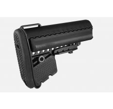 Vltor EMOD Mil-Spec Basic Stock Collapsible AR-15, LR-308 Carbine Synthetic adjustable stock w/ battery storage - Black AEB-MB