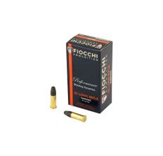 FIOCCHI AMMUNITION SUBSONIC .22 LR 38GR HP 50/BX