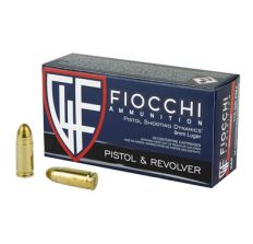 Fiocchi Ammunition 9mm Luger 115gr FMJ 1000 round case