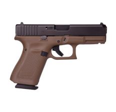 GLOCK 19 GEN5 9MM 4" Fixed Sights 3-15rd Mags FDE