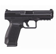 Canik TP9SF BLACK 9mm Semi-Auto Pistol 4.4" barrel with rear WARREN Sight & standard front sight (2) 18rd mags HG4070-N 