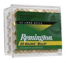 Remington Golden Bullet .22 LR - Remington Golden Bullet .22 LR 40gr 100rd box 21276 