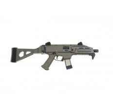 CZ SCORPION EVO 3 S1 9MM PISTOL with FDE SB Tactical FDE Folding Brace - Plus 2 Bonus PGS Mags 