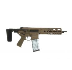 Sig Sauer MCX Virtus 300 Blackout 9" 30rd FDE Finish SB Tactical PDW Brace M-Lok Pistol 