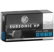 Rws 22lr Subsonic 40 Grain Weight 50/5000