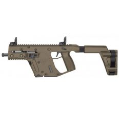 KRISS VECTOR SDP GEN2 Super V Pistol 9mm 5.5" THREADED BARREL FDE w/ Sights (1) 17rd mag Gen 2 KV90-PSBFD20 w/ Stabilizing Brace