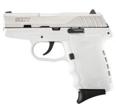 SCCY Pistol CPX2-TT PISTOL DAO 9MM 10RD SS/WHITE W/O SAFETY