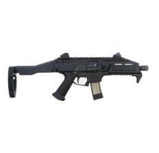 CZ SCORPION EVO 3 S1 9mm Pistol 7.72'' barrel threaded 1/2X28 (2) 20rd mags 91351 with Gearhead Works Folding Tailhook 