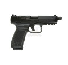 Canik TP9SA BLACK 9mm Pistol 4.7" threaded barrel 1/2x28 (2) 18rd mags 