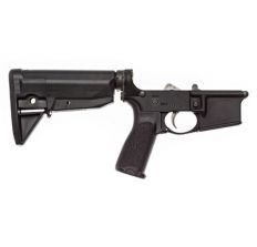 BCM Lower Group with BCM Stock Mod 0 BLACK LRG-STK-MOD-0-BLK