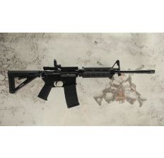 Sig Sauer M400 Enhanced Carbine 5.56 NATO - BLACK (1) 30rd mag & Magpul Rear Flip-up Sight RM40016BEC