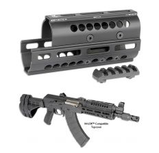 Midwest Industries AK Handguard - AK-47/74 SS Yugo Krink M-Lok T1/VS Top