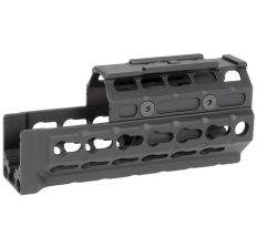 Midwest Industries Gen2 Universal AK Handguard Black Standard Length T1 Topcover KeyMod