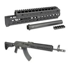 MI Gen2 AK47/74 EXTENDED Handguard Universal KeyMod Model - Rail Top