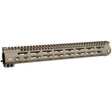 Midwest Industries AR Handguard - Midwest 15'' Handguard G3 M-Series full length top pic rail - FDE