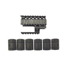 MICRO DRACO QUAD RAIL WITH (6) COVERS