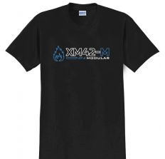 XM42 T-Shirt Black Modular Logo- Large