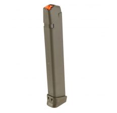 Glock OEM Magazine 9mm 33rd Olive Drab Green ODG Orange Follower 