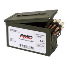 PMC Bronze Rifle Ammunition .50 BMG 660 Grain FMJ-BT 100rd Linked Ammo Can