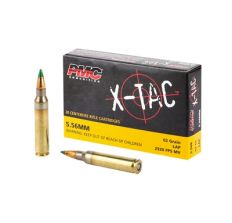 PMC Rifle Ammunition X-TAC 5.56NATO 62 Grain LAP Green Tip 1000rd Case - FREE SHIPPING