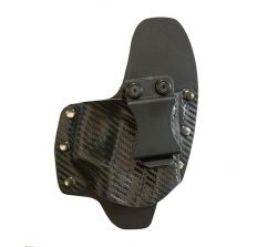 Rex Zero1S Holster, IWB, Black, Hybrid, Carbon Fiber, RH