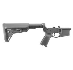 RUGER 8516 LOWER ELITE AR-556 5.56MM Complete Lower Forged with MOE Grip, MOE SL stock