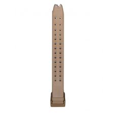 RWB 9mm Glock Magazine 33rd Tan