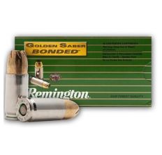 Remington Golden Saber 9mm 124gr +P Bonded Jacketed Hollow Point 50rd Box 