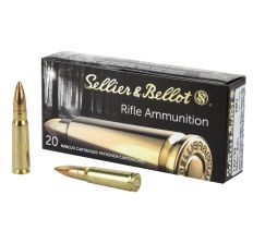 Sellier & Bellot 7.62x39 Brass Case Rifle Ammunition 124gr FMJ (Non-Magnetic Projectile) 600rd Case