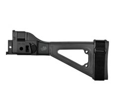 SB Tactical Arm Brace - SB Tactical SBT 805 Bren Pistol Stabilizing Brace - Black - CZ 805 Bren Compatible - Side Folding - CZ Adapter