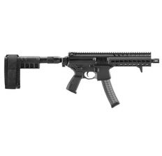 Sig Sauer MPX 9mm Pistol, 8" Barrel, 30 Rounds, Key Mod Rail, Black (1) 30rd mag MPX-P-9-KM-PSB