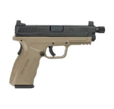 Springfield XD-MOD 2 9MM 4.8 FDE 16 RD Threaded Barrel Suppressor Height Sights