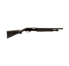 STEVENS 320 PUMP SHOTGUN 12GA 18.5" BARREL 3" 5RD MATTE BLUE FINISH POLYMER STOCK