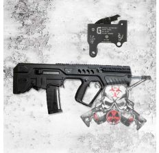 IWI Tavor B16 Black 5.56NATO w/ Geissele Gen 2 Super Sabra trigger pack (1) 30rd mag