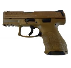 Heckler & Koch VP9SK 9mm 3.4" 2-10rds Cerakote Brown Slide and FDE Frame