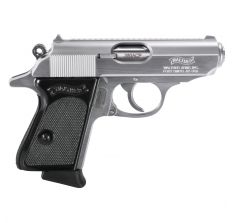 WALTHER PPK 380ACP 3.6" Stainless Finish 6RD