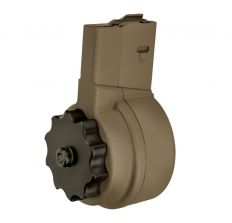 X Products X-25 50 round Drum - X-25 50 round Drum Magazine Flat Dark Earth FDE